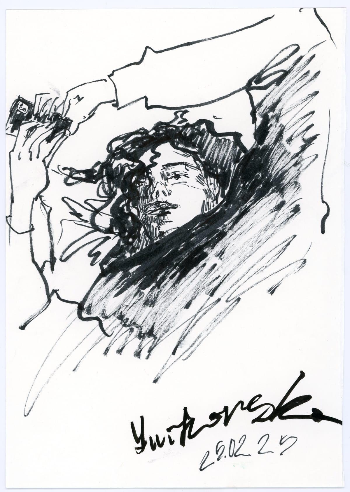 Girl 1, Kunstverk av Alina Yurkovska