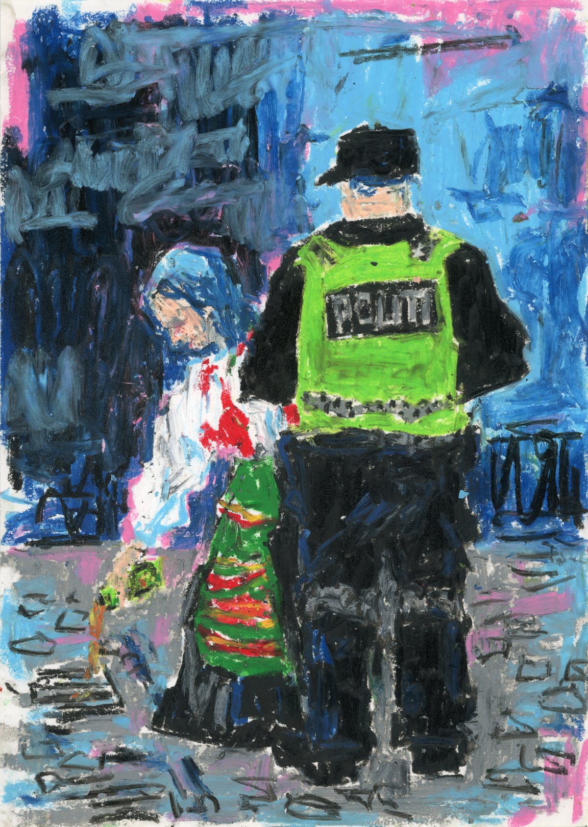 Politi, Artwork by Alina Yurkovska
