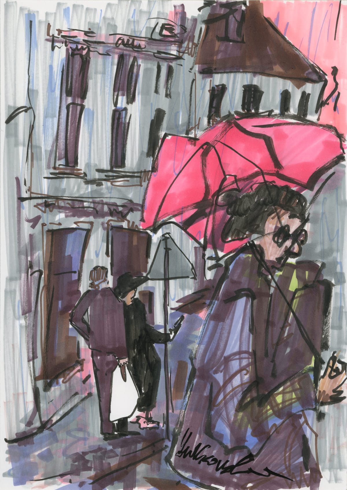 Bergen, Artwork by Alina Yurkovska